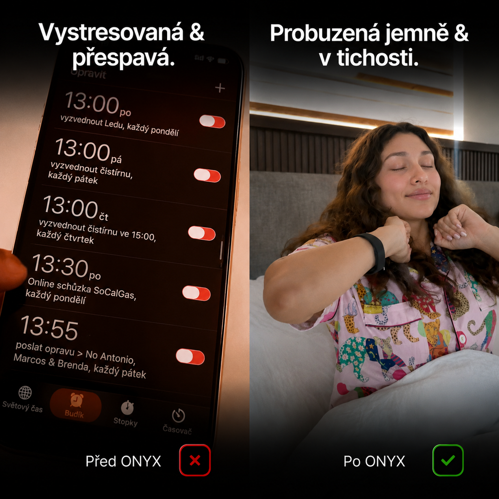 Onyx – Vibrační budík